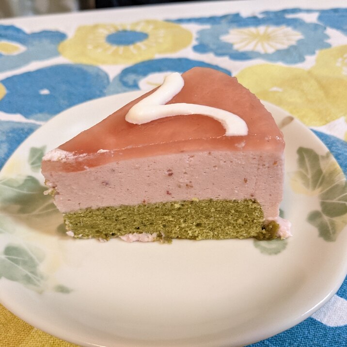 いちご甘酒のひなまつりケーキ